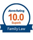 Avvo Rating | 10.0 | Superb | Family Law